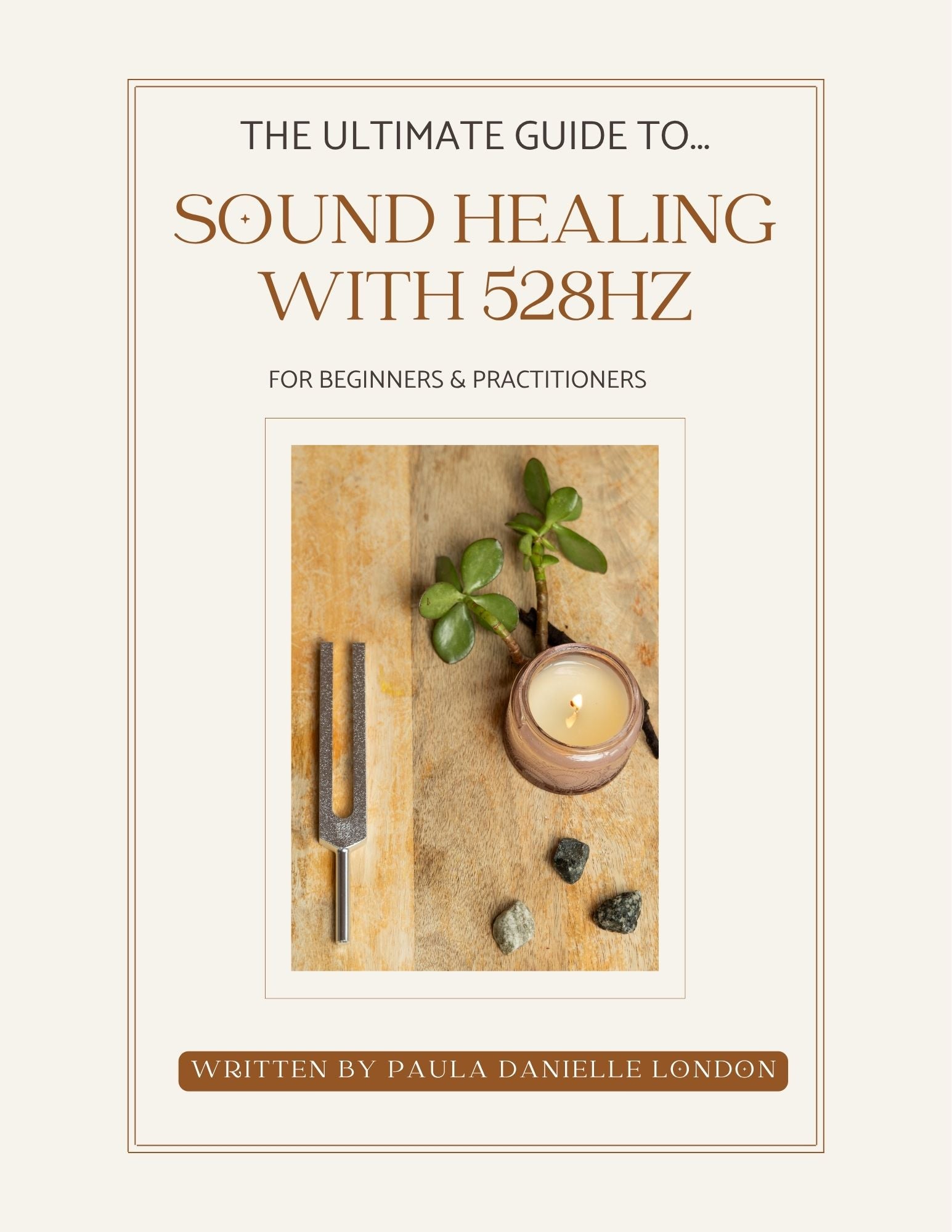 528 Hz Tuning Fork + Training Manual Set